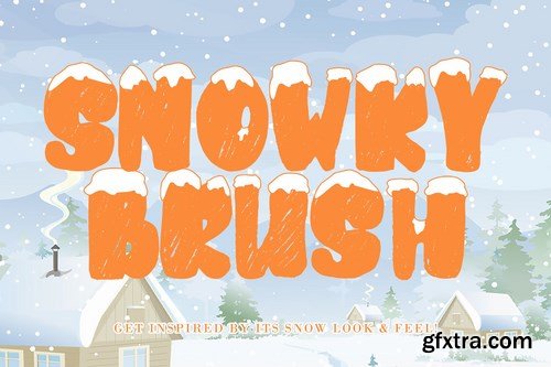 Snowky Brush Font