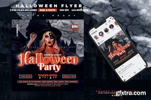 Halloween Party Flyer