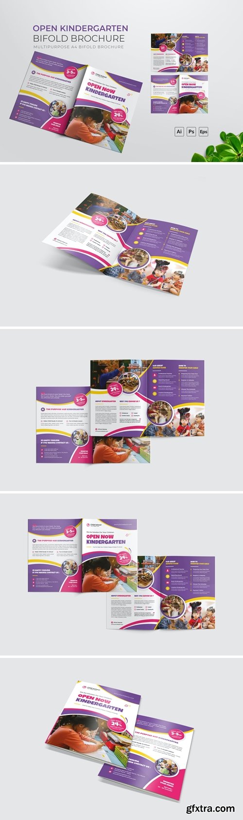 Open Kindergarten Bifold Brochure