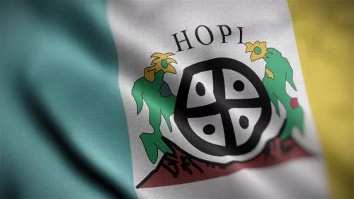 Videohive - Flag Of The Hopi Nation Angle - 34133199 - 34133199