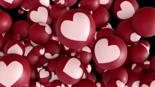 Videohive - Hearts Transition - 34133349 - 34133349