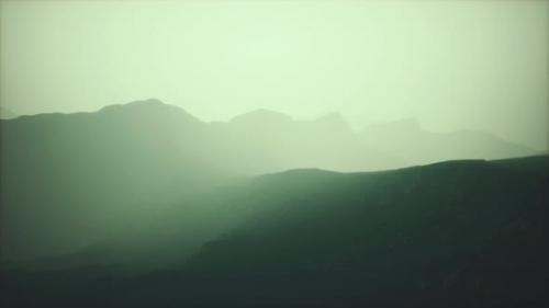 Videohive - Morning Fog in Mountain of Afghanistan - 34136700 - 34136700