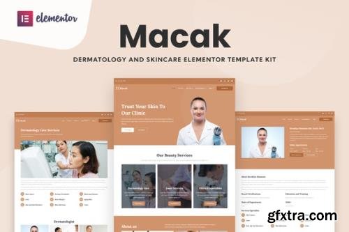 ThemeForest - Macak v1.0.0 - Dermatology Clinic Elementor Template Kit - 34112876