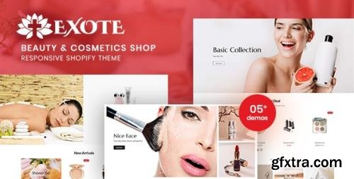 ThemeForest - Exote v1.0.0 - Beauty & Cosmetics Shop Responsive Shopify Theme - 31702221