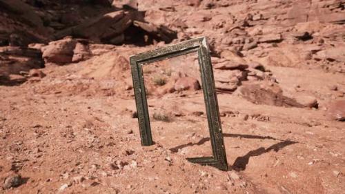 Videohive - Very Old Wooden Frame in Grand Canyon - 34136824 - 34136824