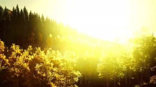 Videohive - Bright Sunset in the Mountains - 34137042 - 34137042