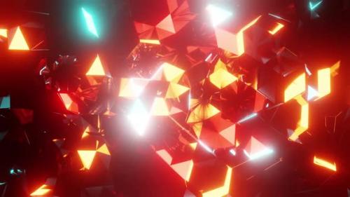 Videohive - Christmas Disco Ball Party Crystal Equalizer Vj Loop HD - 34147816 - 34147816