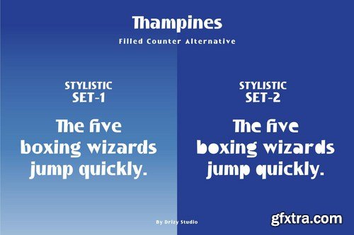 Thampines Font