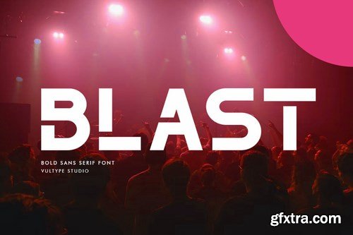 The Blast - Bold Font