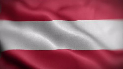 Videohive - Austria Flag Front - 34155919 - 34155919