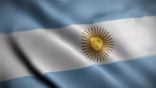 Videohive - Argentina Flag Angle - 34155920 - 34155920