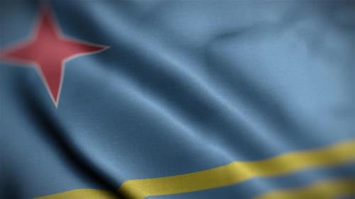 Videohive - Aruba Flag Angle - 34156110 - 34156110