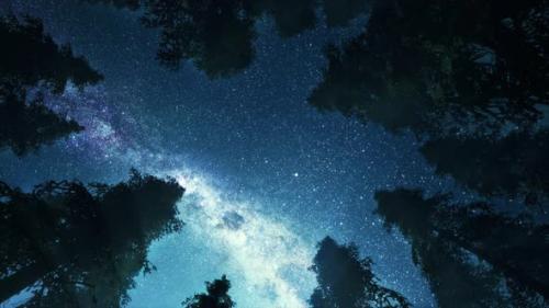 Videohive - Night Sky Timelapse 4K - 34156748 - 34156748