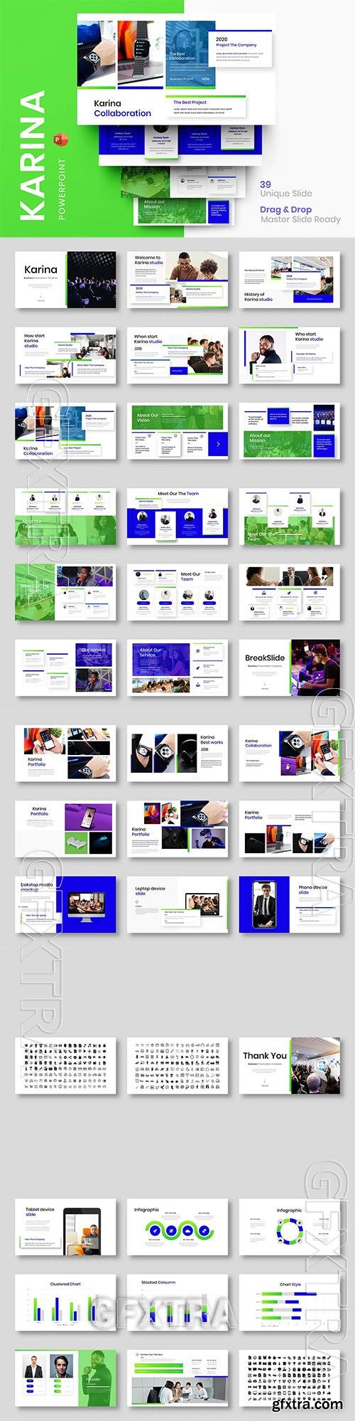 Karina - Business Powerpoint, Keynote and Google Slides Template