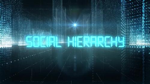 Videohive - Skyscrapers Digital City Tech Word Social Hierarchy - 34130938 - 34130938