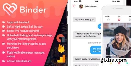 CodeCanyon - Binder v2.0.8 - Dating clone App with admin panel - iOS - 23433557