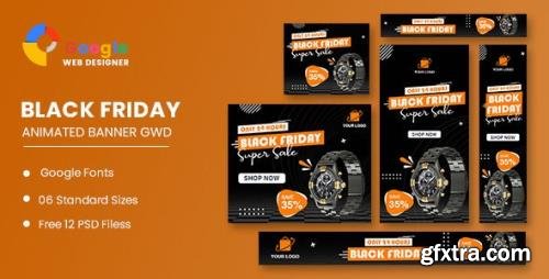 CodeCanyon - Product Sale Black Friday Banner Set Template v1.0 - 34193019