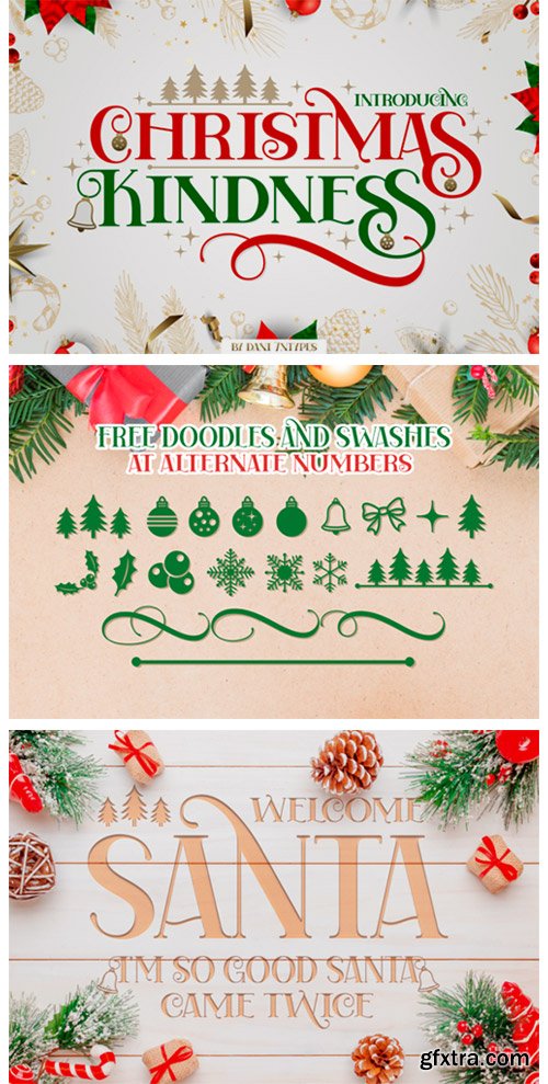 Christmas Kindness Font