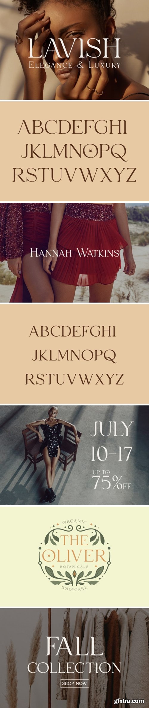 Lavish Font