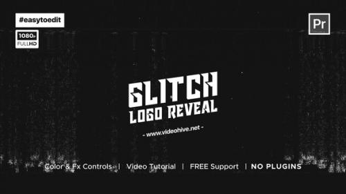 Videohive - Fast Glitch Logo Reveal Template - 34195503 - 34195503