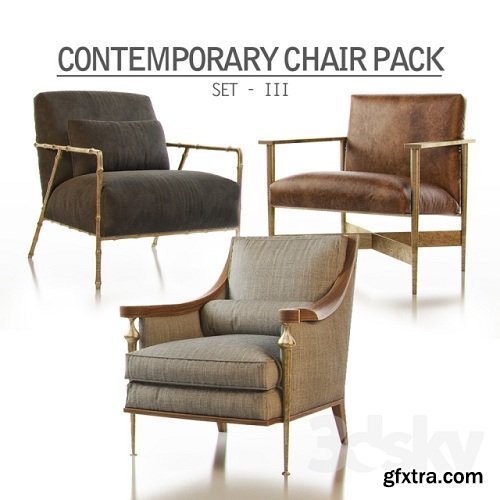 Contemporary Chair Pack Set III