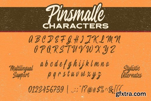 Pinsmalle Font