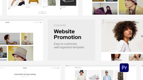 Videohive - Corporate Website Promo for Premiere Pro - 34165691 - 34165691