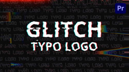 Videohive - Glitch Typo Logo | Mogrt - 34180713 - 34180713