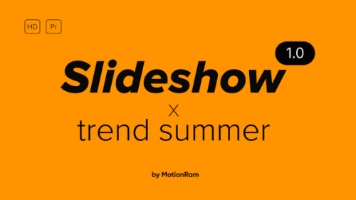 Videohive - Trend Summer Slideshow - - for Premiere Pro | Essential Graphics - 34200300 - 34200300