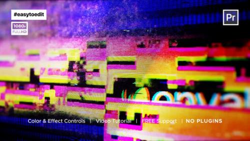 Videohive - Screen Glitch Logo - 34229091 - 34229091