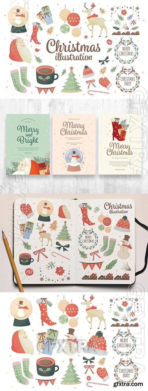 Christmas Clipart Illustrations RWXDD39