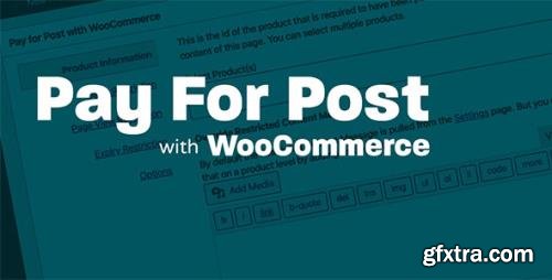 Pramadillo - Pay For Post with WooCommerce Premium v3.0.6 - NULLED