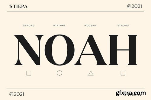 Stiepa Modern Serif & Bonus Sans