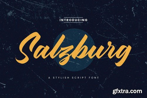 Salzburg Stylish Script Font