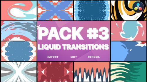 Videohive - Liquid Transitions Pack 03 | DaVinci Resolve - 34220917 - 34220917