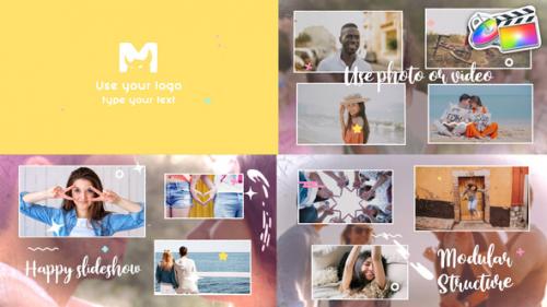 Videohive - Happy Slideshow | FCPX - 34255531 - 34255531