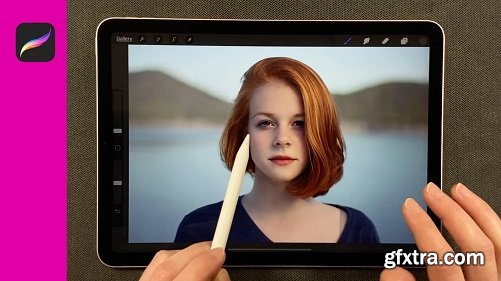 How To Edit / Retouch Photos with PROCREATE - For Beginners