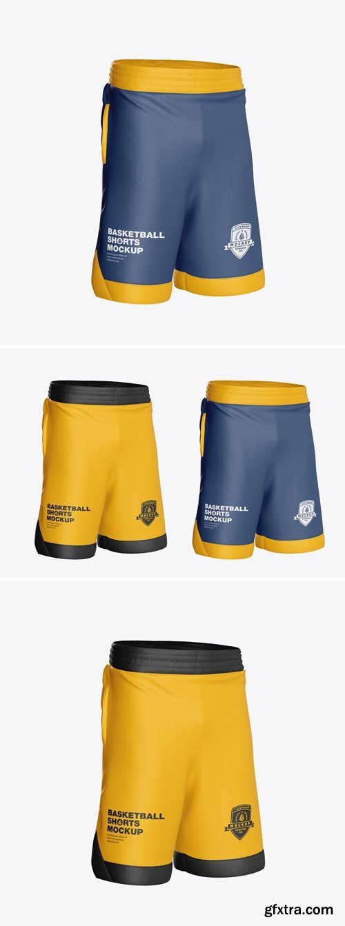 Basketball shorts Mockup