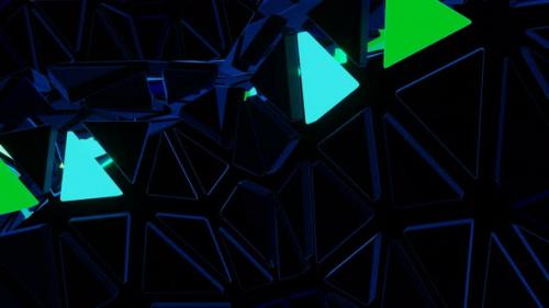 Videohive - VJ Loops Wave of Flashing Lights - 34192195 - 34192195