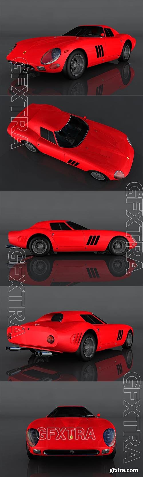 Ferrari 250 GTO 1964 3D Model o93558