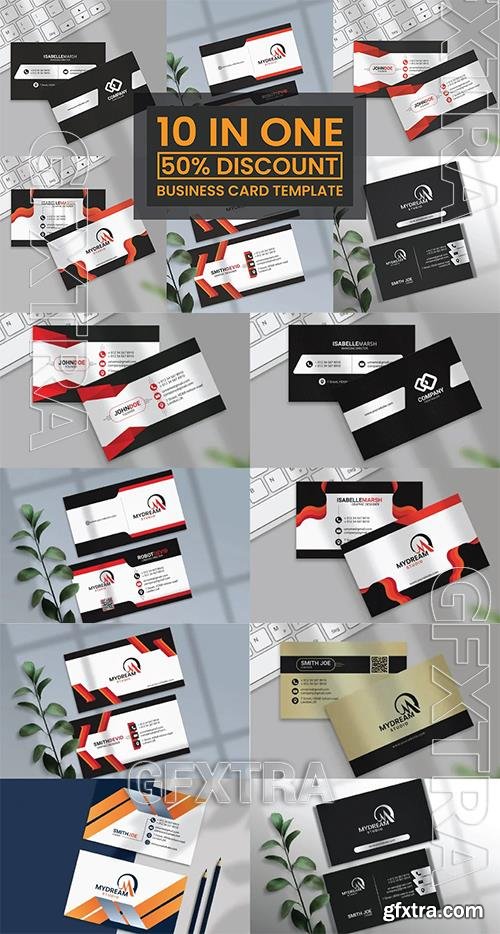 Creative Business Card Design Bundle Vol5 Corporate Identity o181628