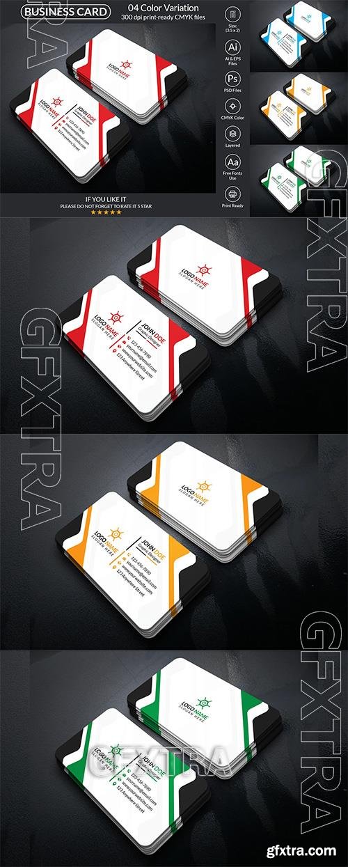 Minimal Business Card Design Corporate Identity o93750