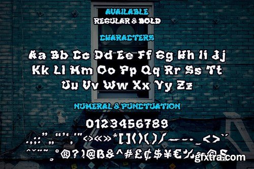 SAMBAR - Graffiti Display Font