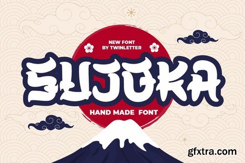 SUJOKA Japanese Style Font