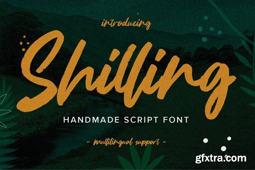 Shilling - Handmade Script Font