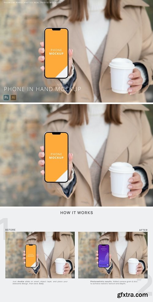 iPhone 13 Pro Max in Business Woman Hand Mockup