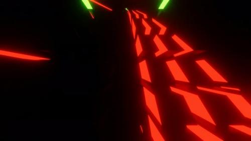 Videohive - VJ Loop Neon Concert Beams 02 - 34157677 - 34157677