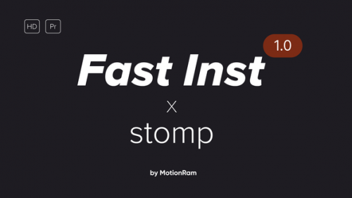 Videohive - Fast Instagram Stomp - Premiere Pro - 34226237 - 34226237