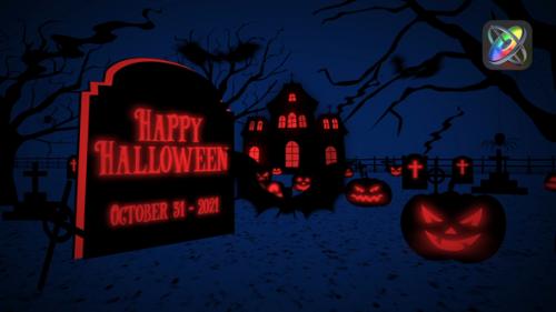 Videohive - Halloween Greetings Apple Motion - 34228798 - 34228798