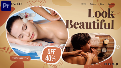 Videohive - Spa Saloon and Cosmetics Slideshow (MOGRT) - 34257003 - 34257003